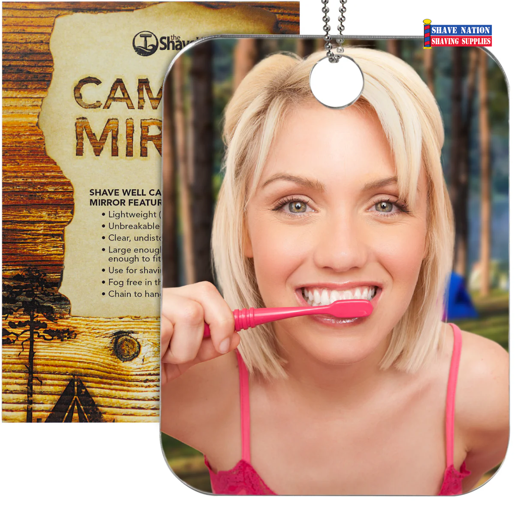 Shave Well Fog Free CAMPING Mirror