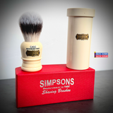 Simpsons Case C1 Sovereign Synthetic Fibre Brush with Travel Tube