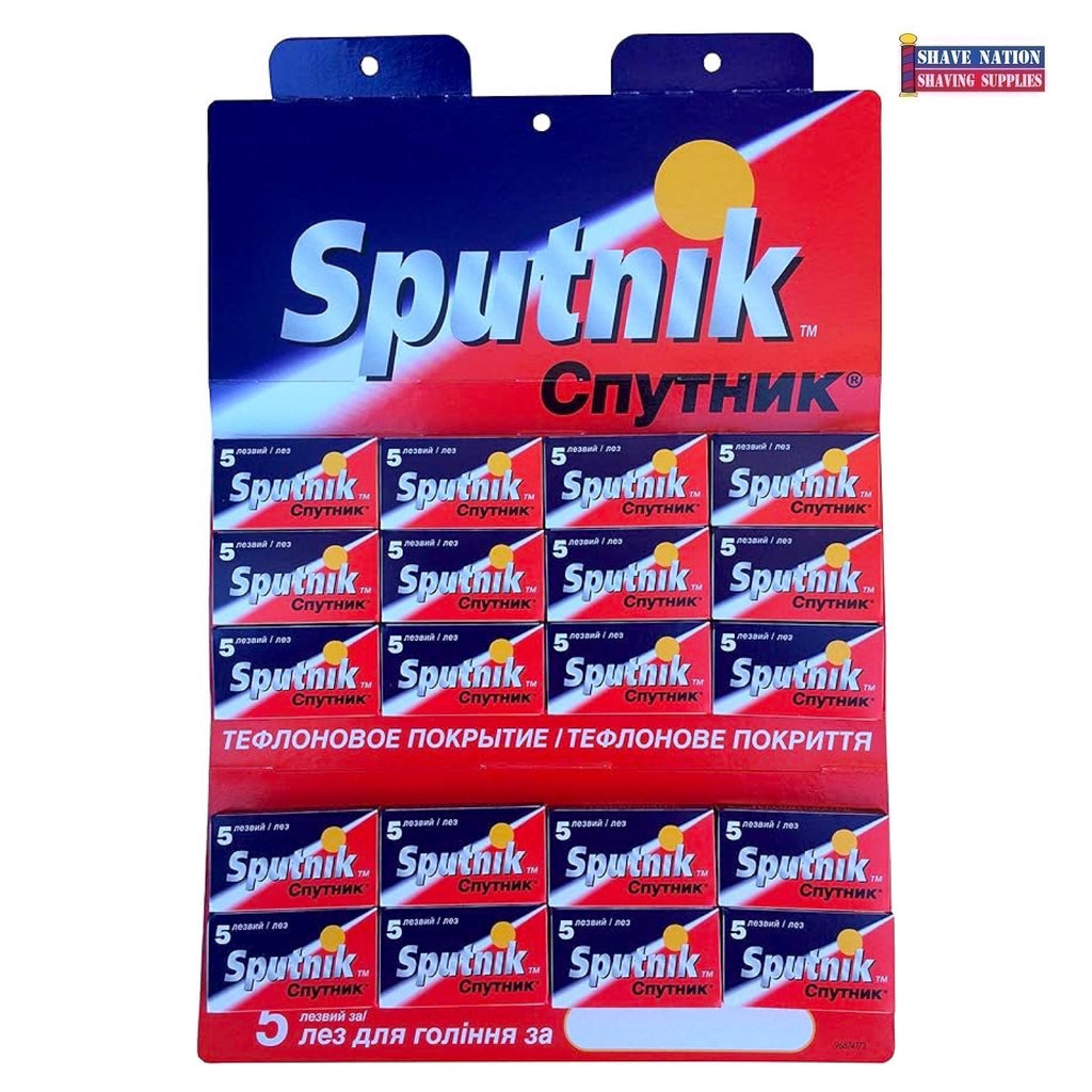 NEW! Sputnik Cnythnk Double Edge Razor Blades 100ct