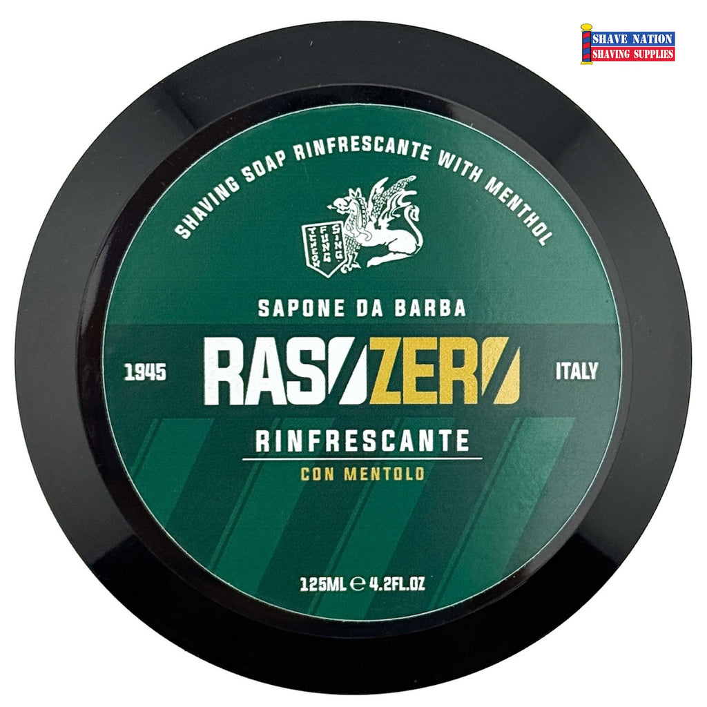 TFS Rasozero Shaving Soap Rinfrescante Citrus Menthol Scent