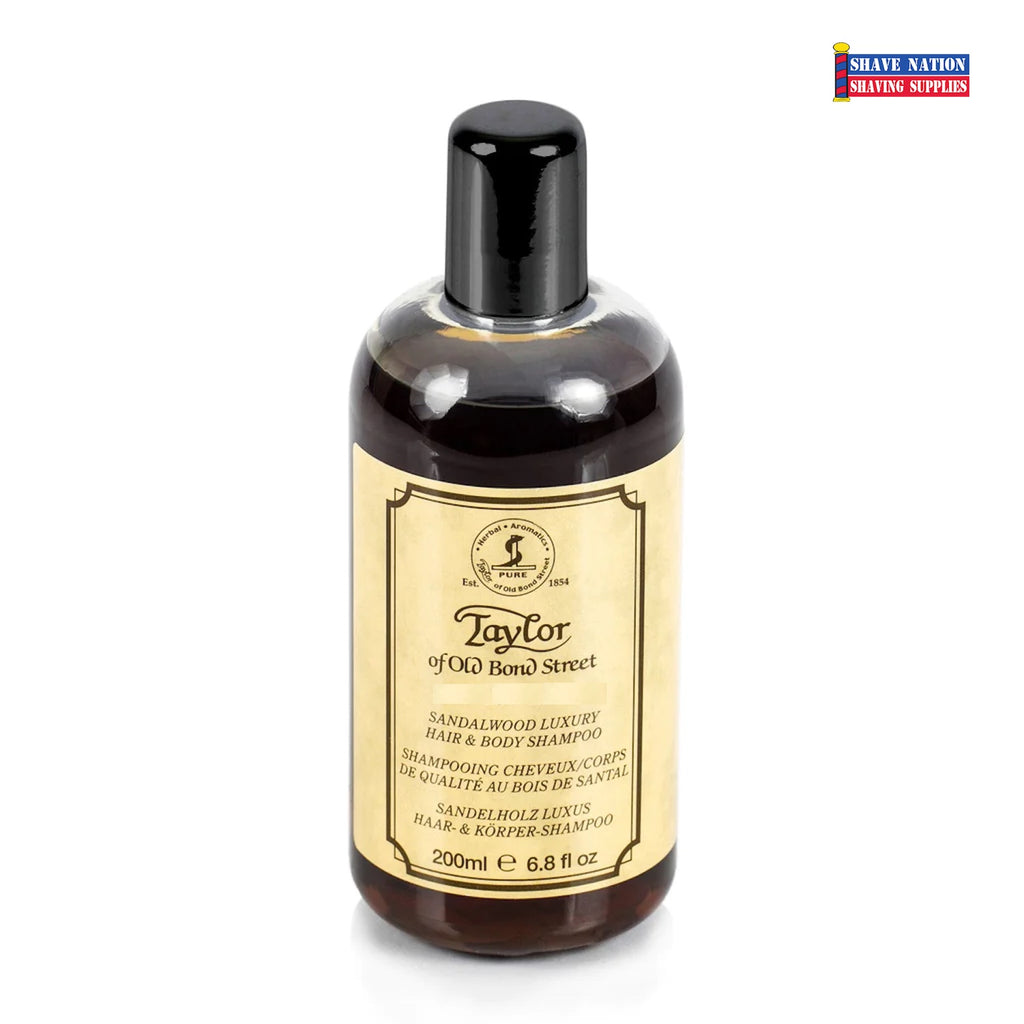 Taylor of Old Bond Street Sandalwood Hair & Body Shampoo 200ml