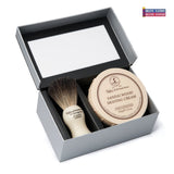 Taylor of Old Bond Street Pure Badger Brush & Sandalwood Shaving Cream Gift Box