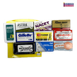TOP 10 Most Popular DE Blades - 65 Blade Sampler