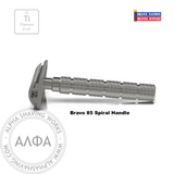 Alpha Outlaw Evolution Titanium Closed Comb Stainless Steel Safety Razor NEW!