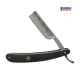 Boker Damascus Steel Ebony Handle Straight Razor 6/8 Blade #151