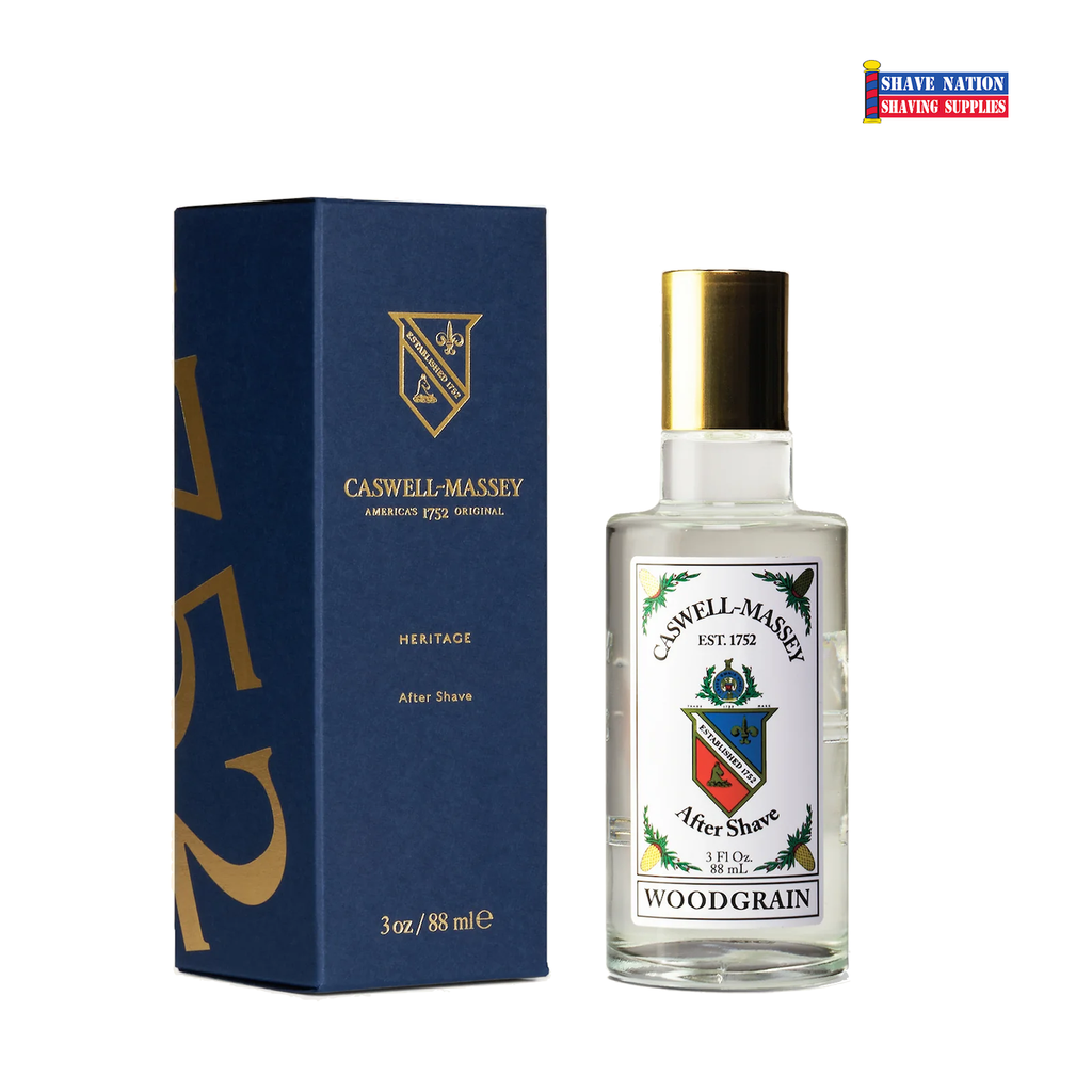 CASWELL-MASSEY Heritage Woodgrain Sandalwood Aftershave 3oz