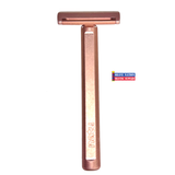 Natu Pivoting Head Single Edge Safety Razor with Blades
