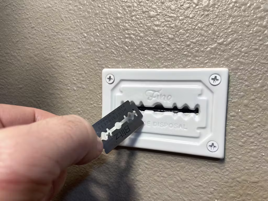 Fine Accoutrements Forever Blade Bank Wall Slot | Shave Nation Shaving ...