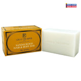 Geo F Trumper Sandalwood Hair & Body Bar Soap