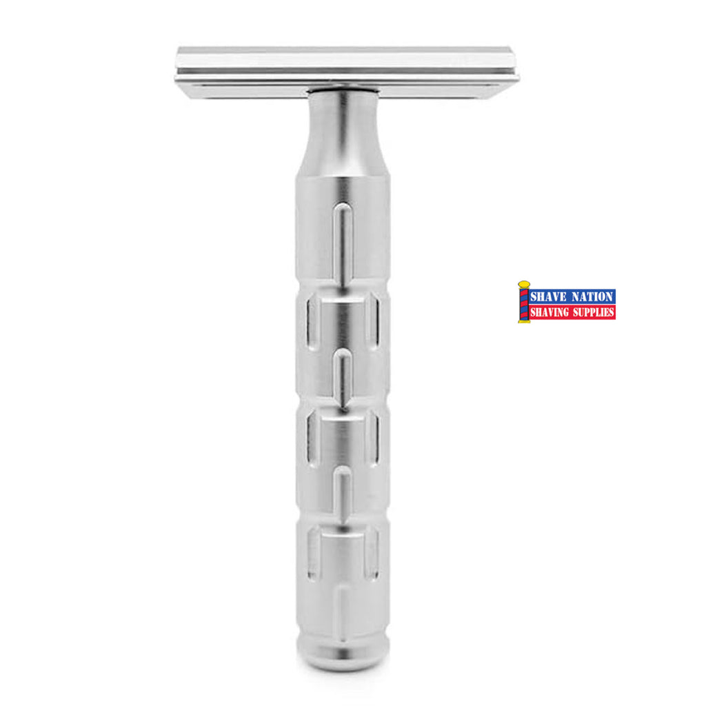The Goodfellas Smile Syntesi Stainless Steel Closed Comb Safety Razor