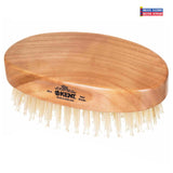 NEW! Kent MC4 Mens Exfoliating Natural Boar Bristle Hair Brush Hair and Beard Brush Kit