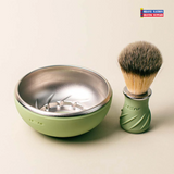 NEW! Leaf Shave Bowl and Brush Set