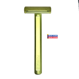 Natu Pivoting Head Single Edge Safety Razor with Blades