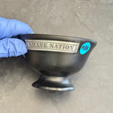 Matte Black Artisan Indestructibowl Shaving Lather Bowl S&D