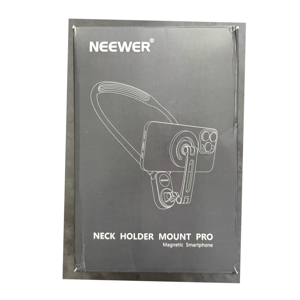 NEEWER Magnetic Neck Holder Mount Pro Hands Free for iPhone or Android