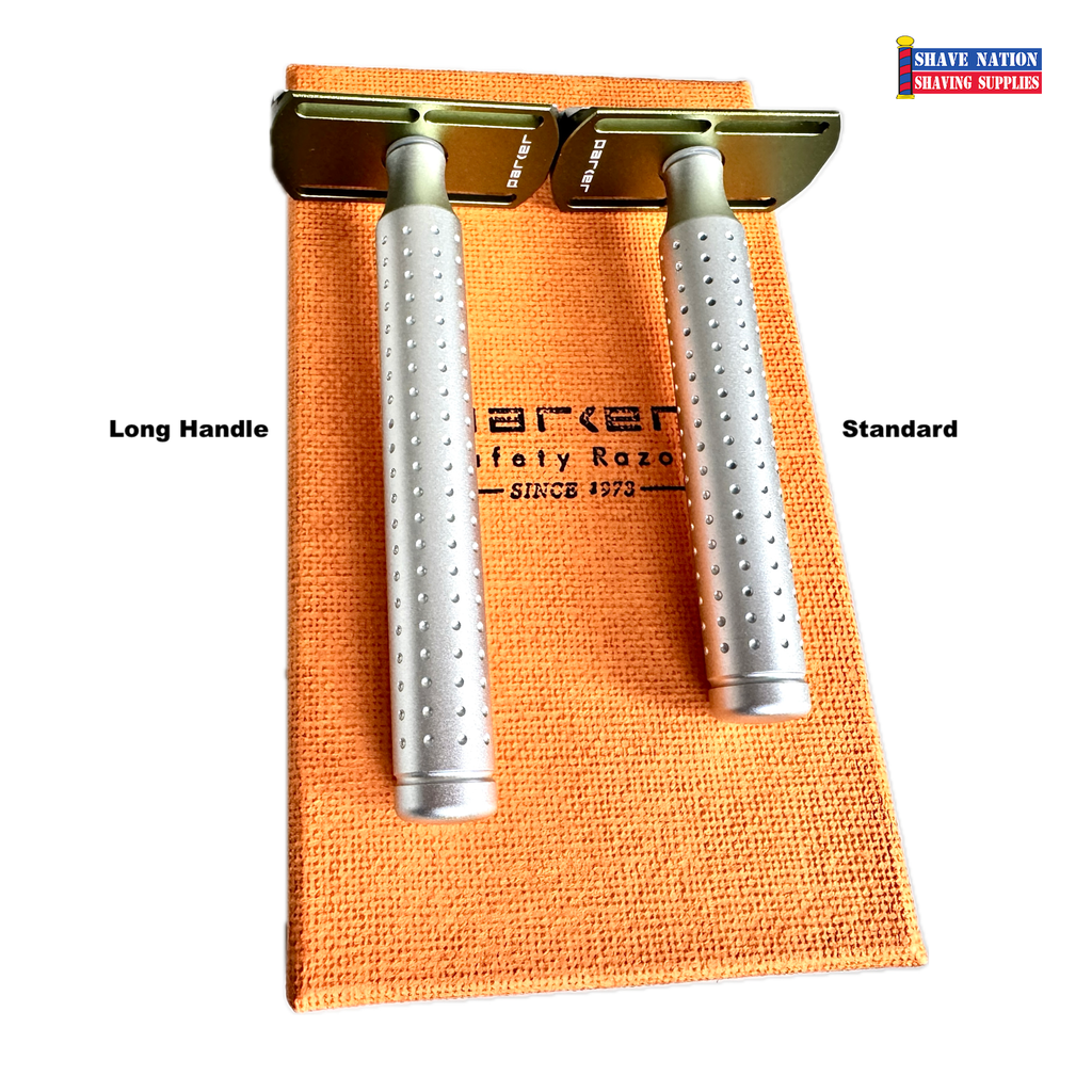 NEW! Parker Aeroshave 3 Piece Closed Comb Safety Razor