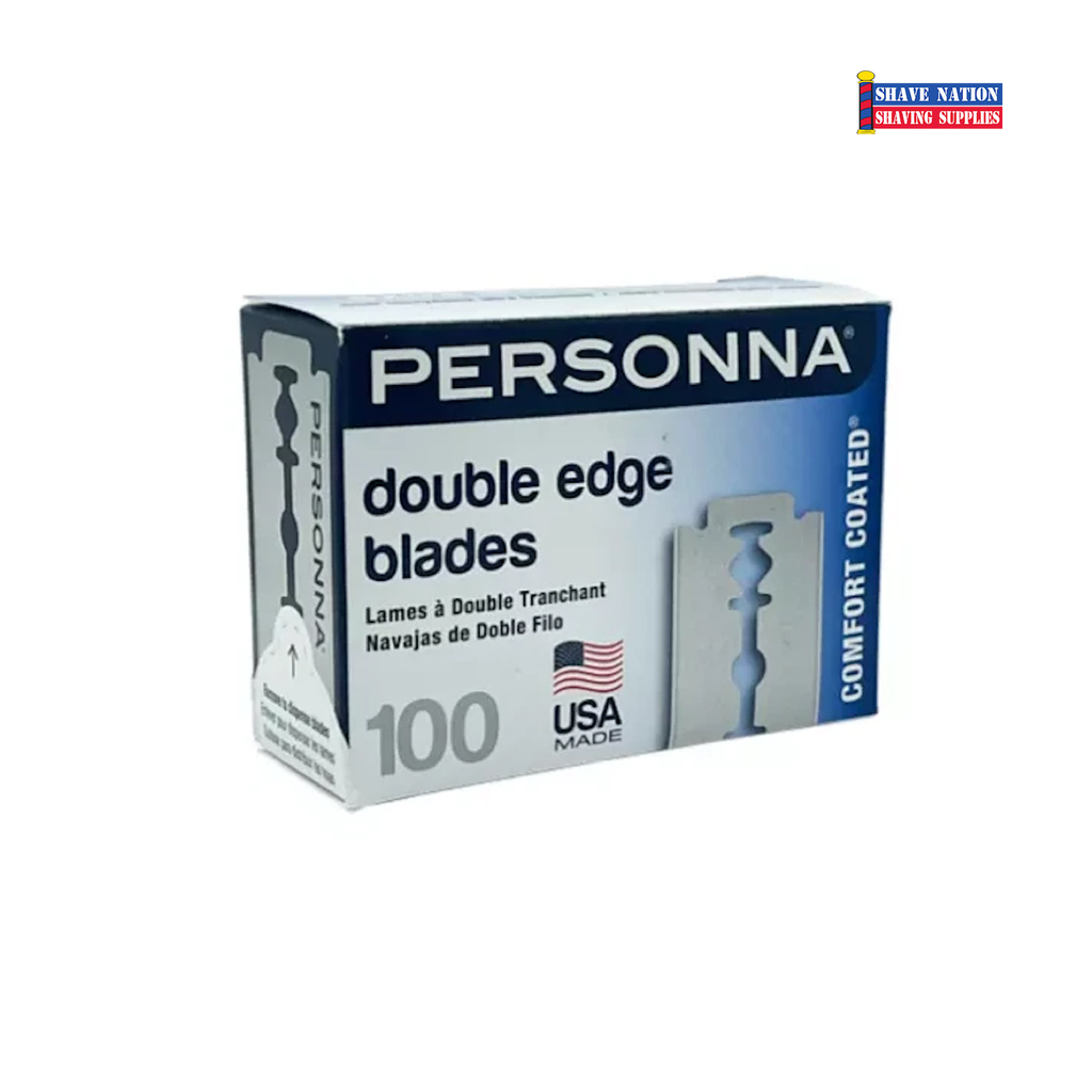 Personna Comfort Coated Double Edge Razor Blades-100ct