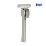 Proof Aluminum Single Edge Safety Razor with Stand NEW!
