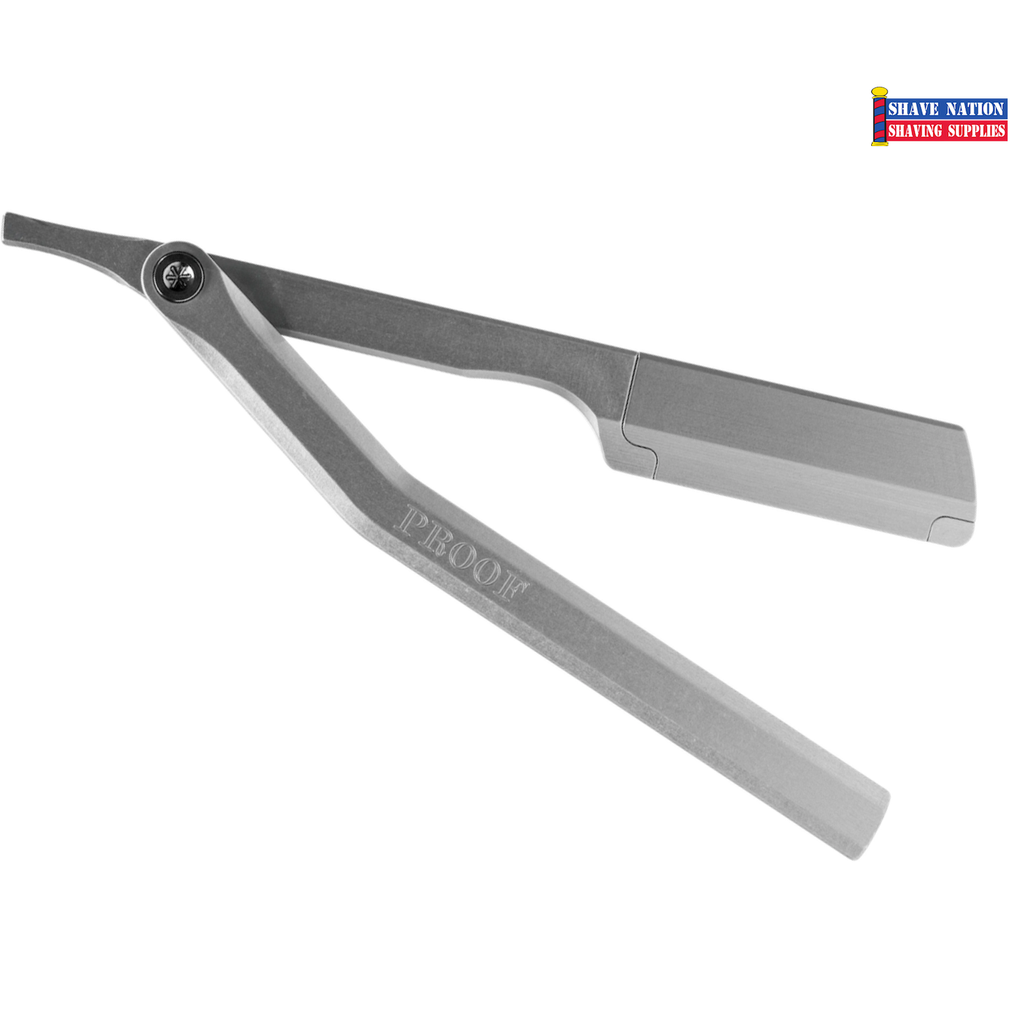 Proof Straight Razor-Replaceable Blade Shavette Razor