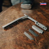 Proof Straight Razor-Replaceable Blade Shavette Razor