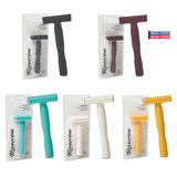 Razorine Classic II Open Comb 3 Piece Safety Razor-From Italy NEW!