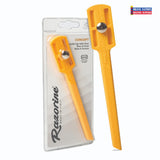 Razorine Concept Yellow Butterscotch Closed Comb 3 Piece Shavette Razor-From Italy