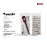 Razorine Concept Red Marsala Closed Comb 3 Piece Shavette Razor-From Italy