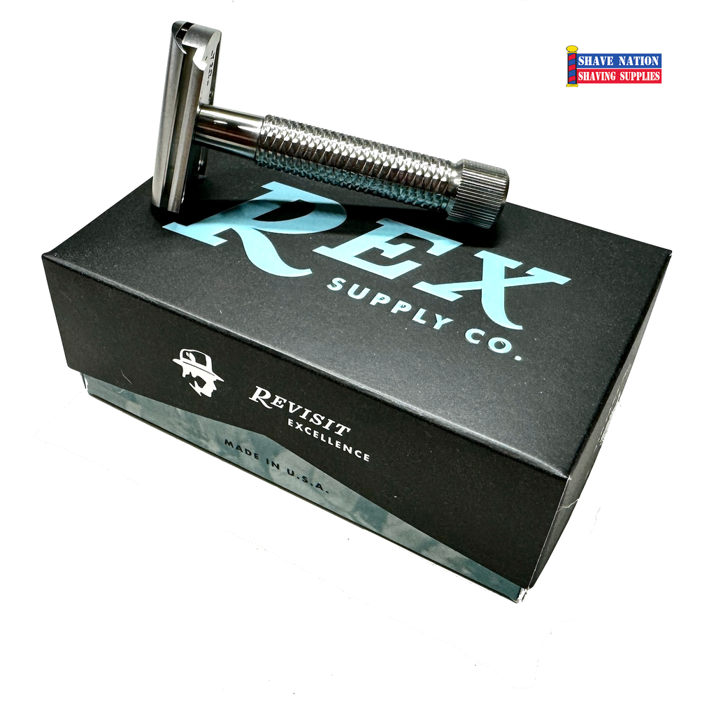 Rex Sentry 3-Piece Slant Bar Safety Razor-Choose Your Serial Number