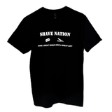 Shave Nation Branded T-Shirt Small to 3XL