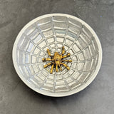 Silver Spider Web Indestructibowl Shaving Lather Bowl S&D