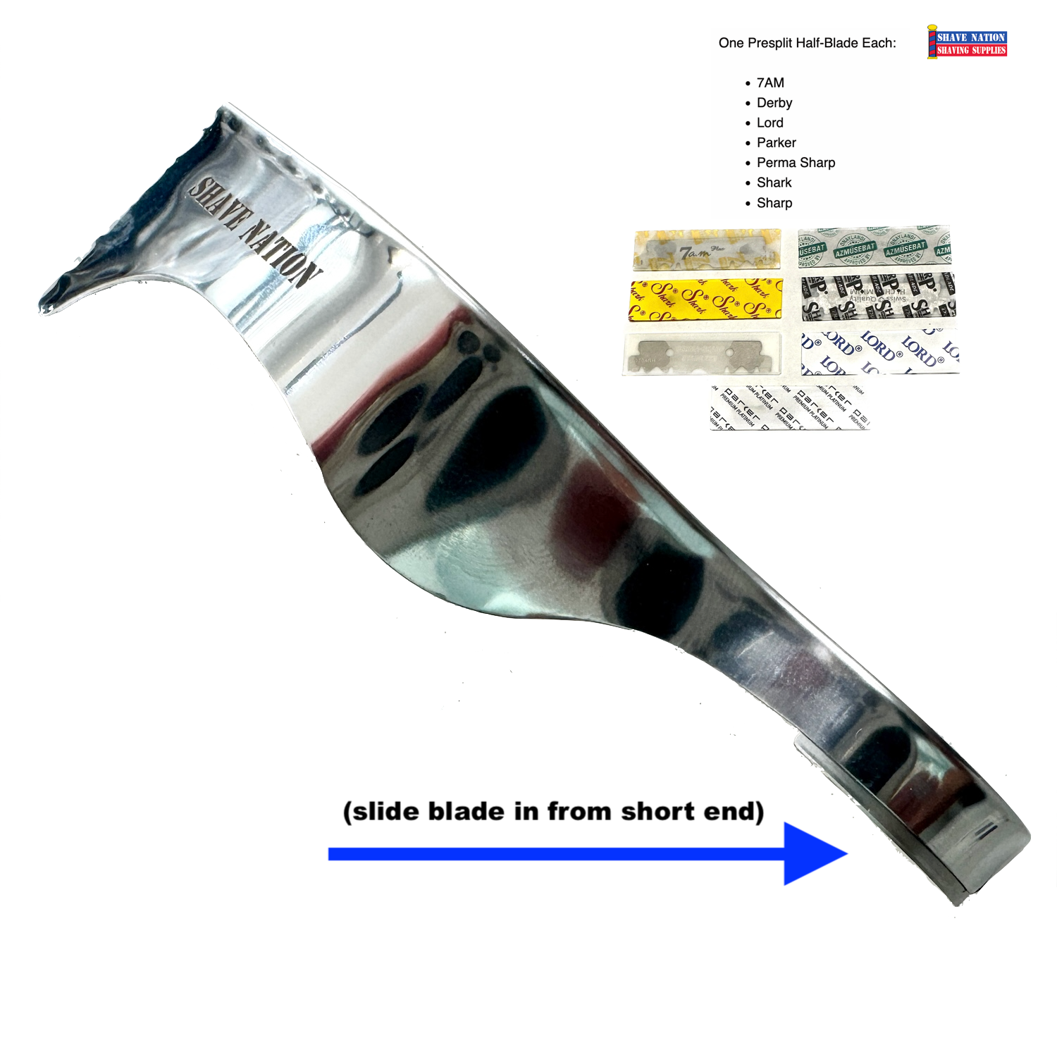 SuperWave Lineup and Detail Razor with Blades | Shave Nation Shaving ...