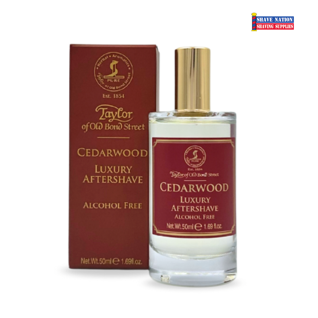 Taylor of Old Bond Street Cedarwood Alcohol Free Aftershave Lotion