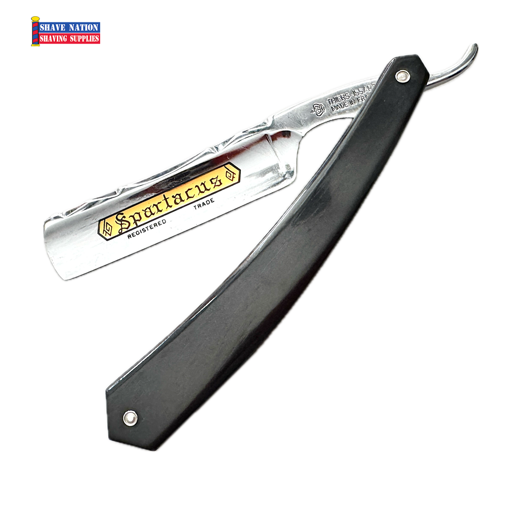 Thiers Issard Spartacus Straight Razor 6/8 Blade Round Nose
