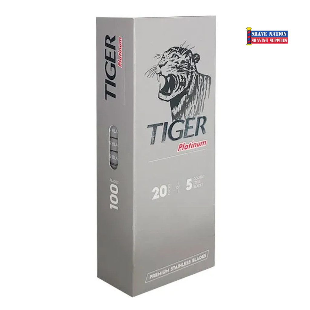 Tiger Premium Platinum DE Blades 100ct