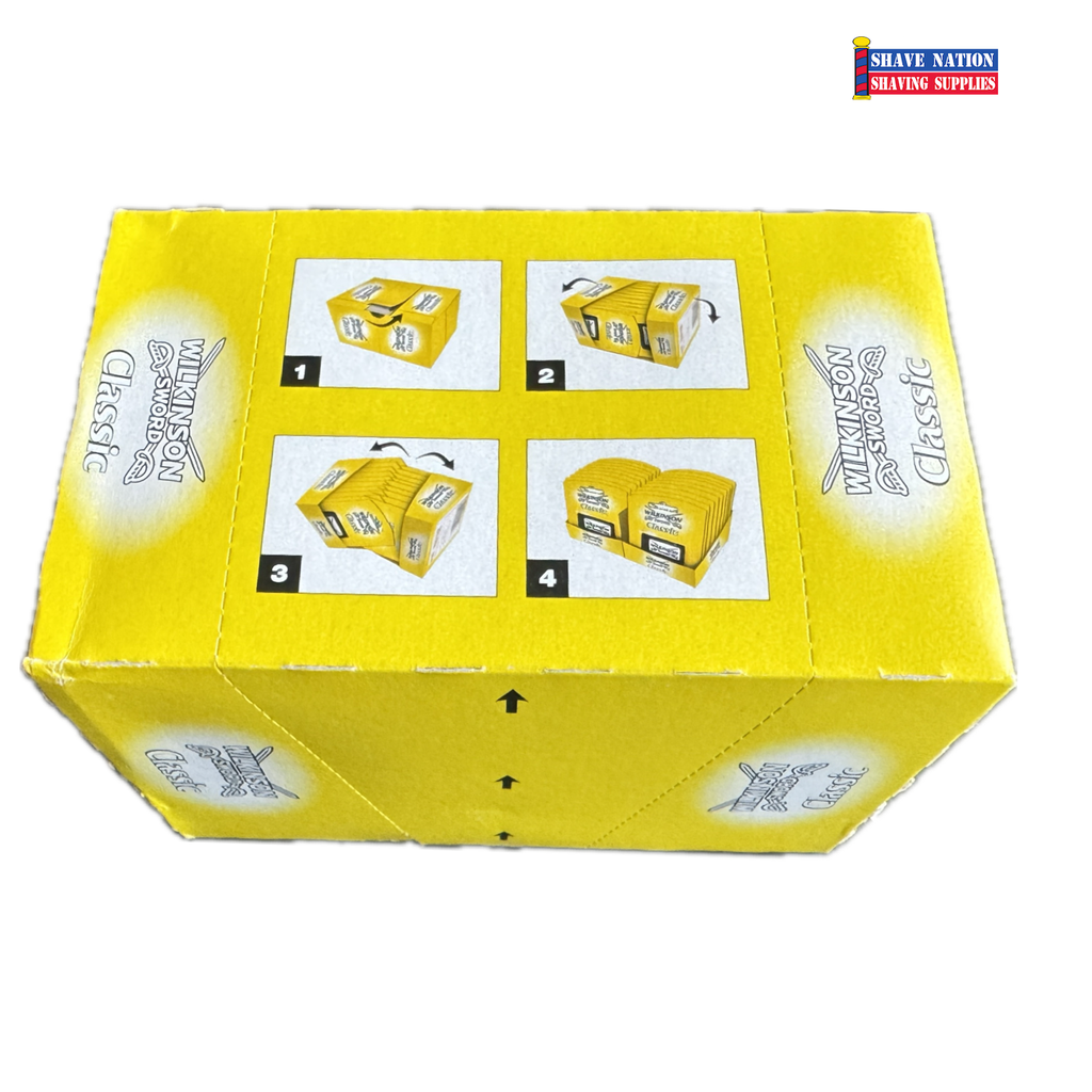 Wilkinson Sword Classic DE Blades 100ct