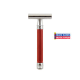 Edwin Jagger 3ONE6 Stainless Steel Closed Comb Safety Razor