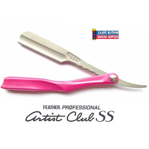 Feather Artist Club Folding Razor-Wine