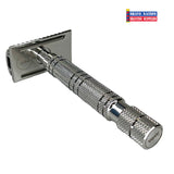 Alpha Outlaw Original Closed Comb Stainless Steel Safety Razor