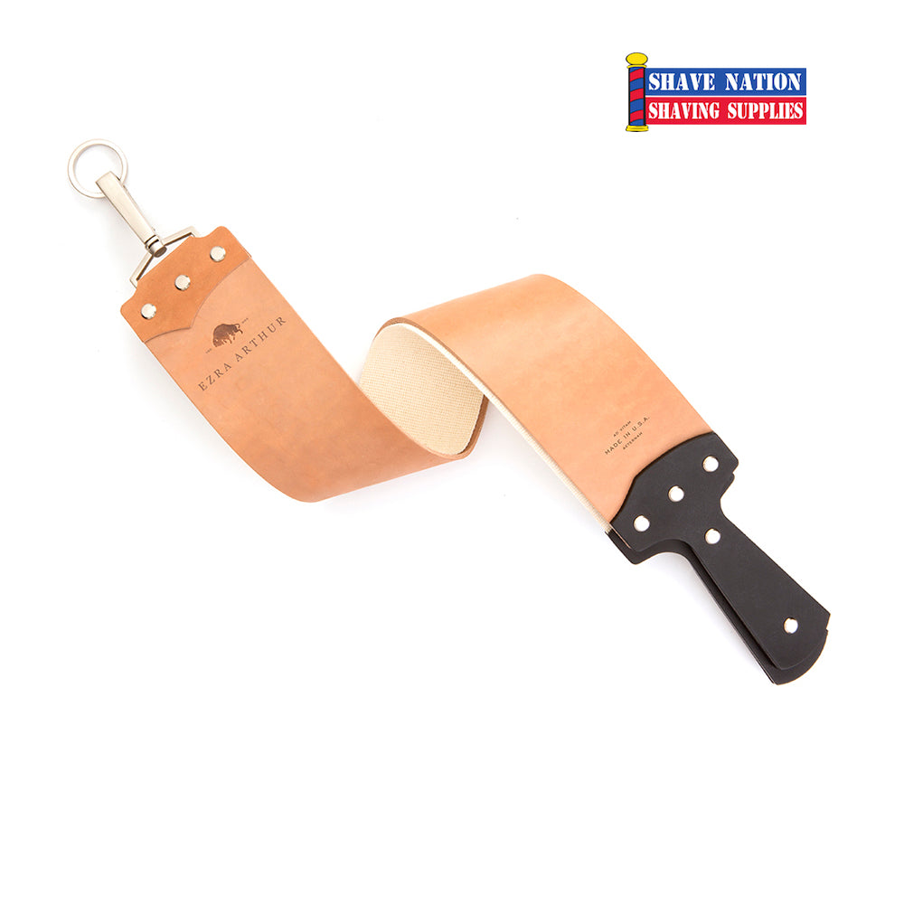 Ezra Arthur Bison 3 Inch Natural Horsehide Strop