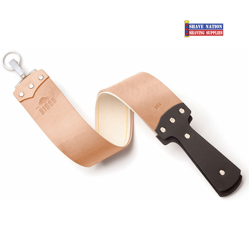 Ezra Arthur Bison 2-1/2 Inch Horsehide Premium Razor Strop