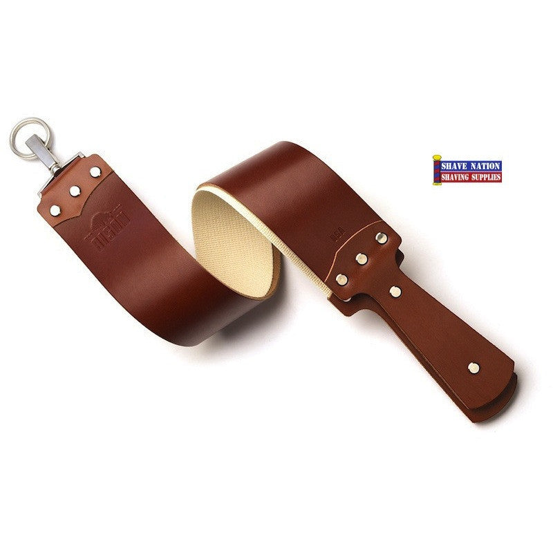 PU Leather Paddle Honing Strop Kit with Handle PU Leather