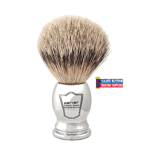 Parker Silvertip Brush Chrome