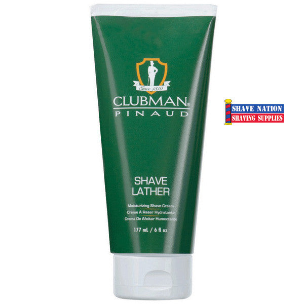 Clubman Pinaud Moisturizing Shave Lather in Sturdy Tube