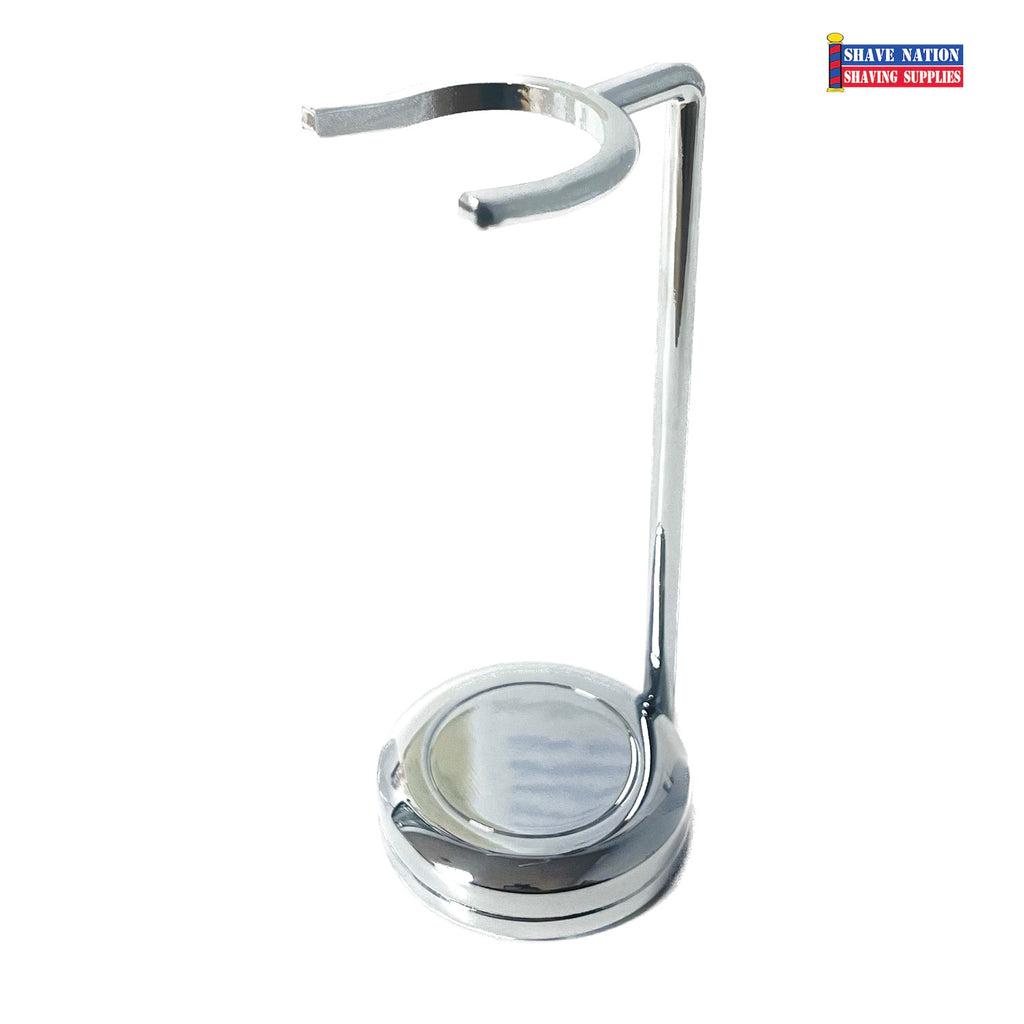 Chrome Shaving Brush Stand
