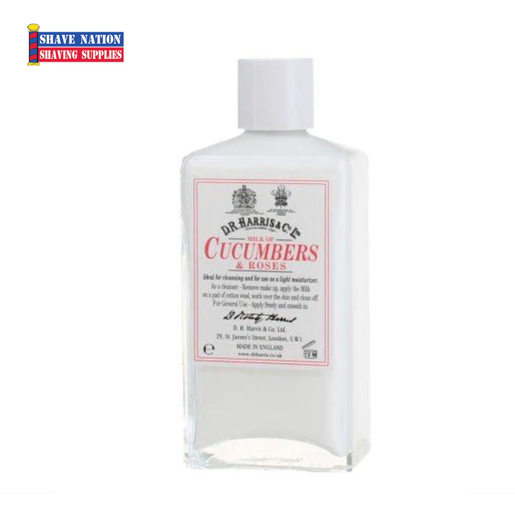 D.R. Harris Milk of Cucumbers and Roses