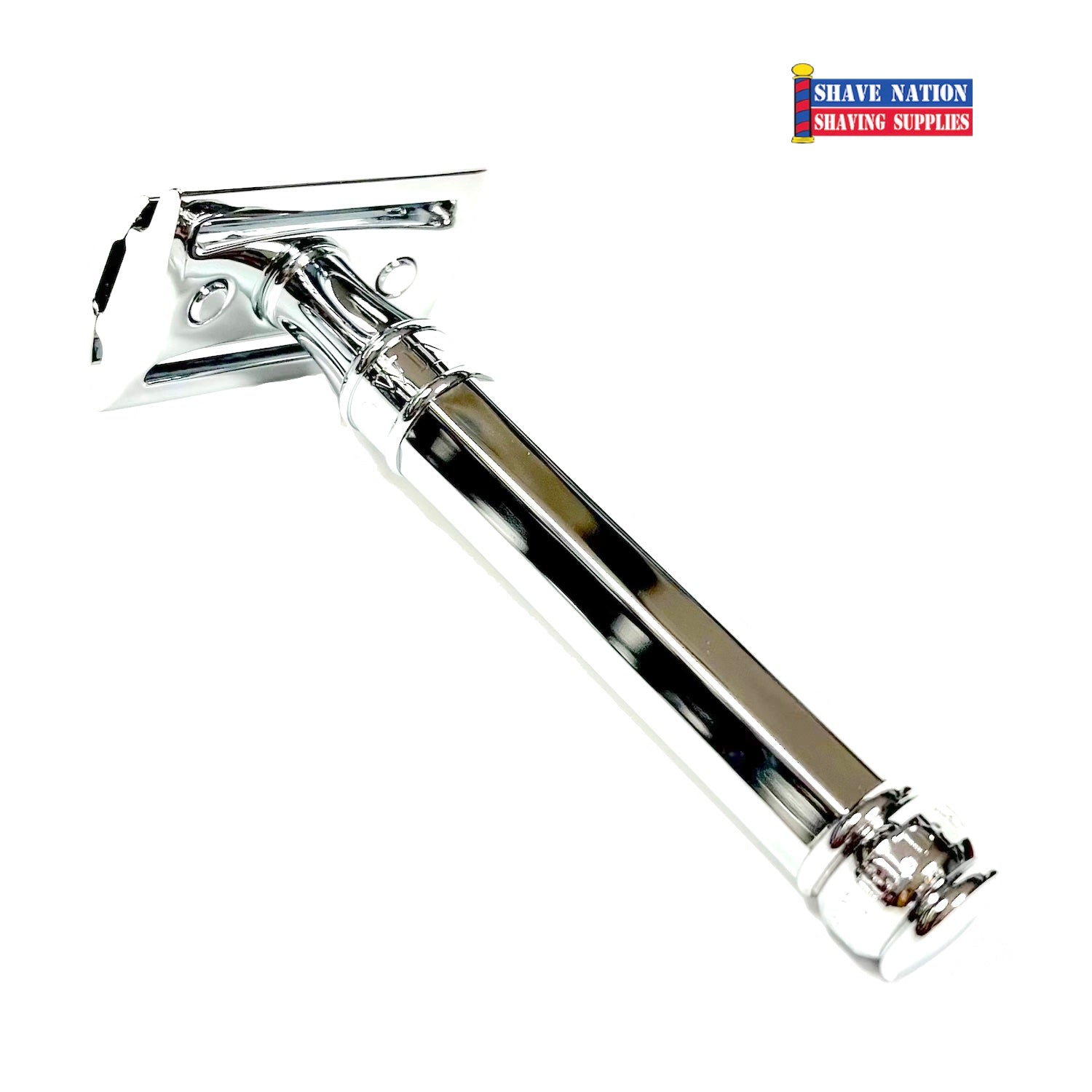 Edwin Jagger DE89811BL Octagonal Chrome DE Safety Razor | Shave Nation ...