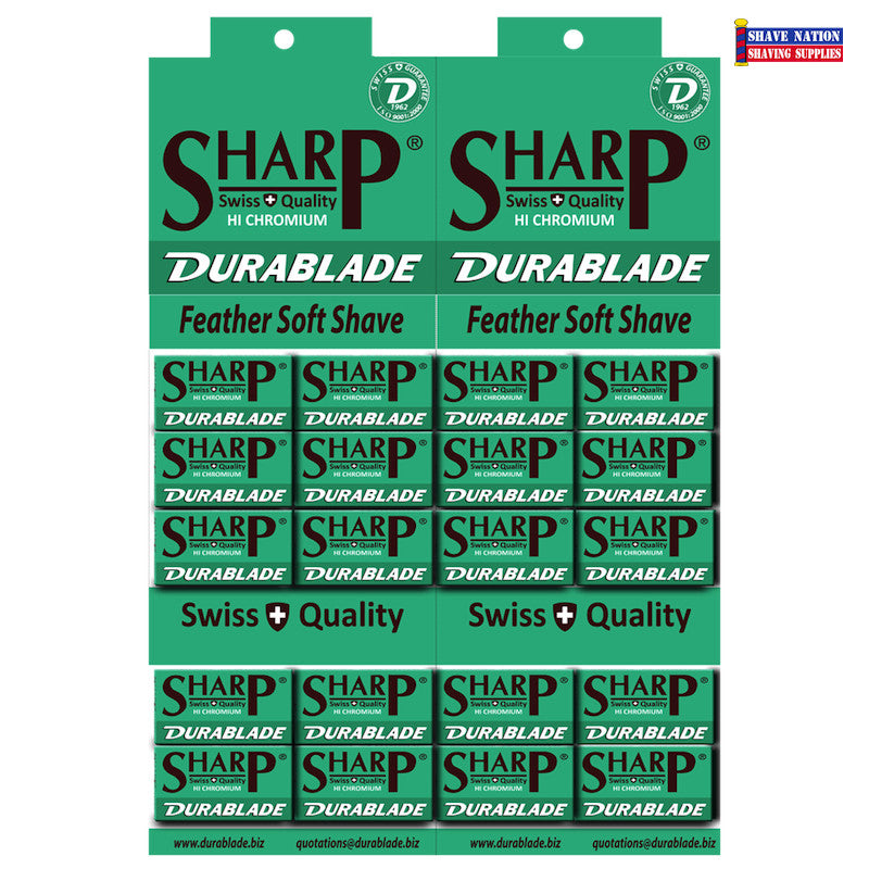Sharp Hi Chromium DURABLADE DE Blades 100ct