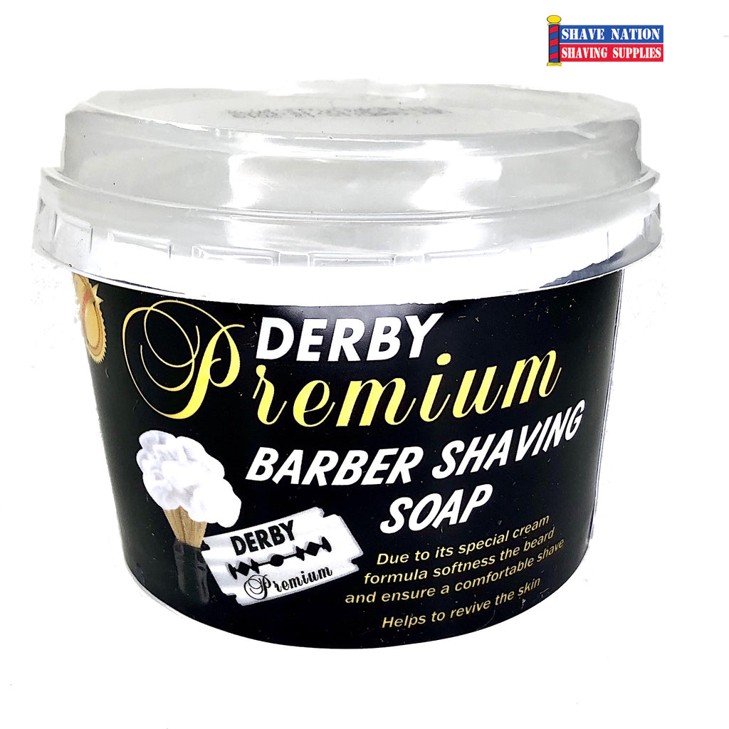 Derby Premium Shaving Soap Black Jar