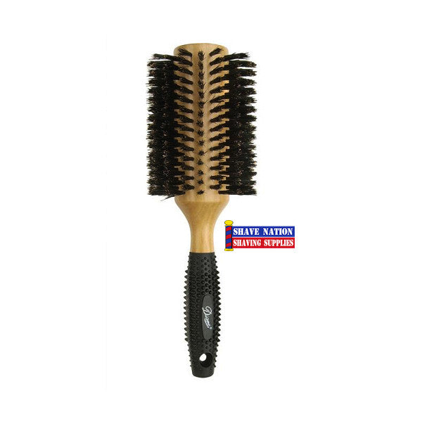 Extra Large Diameter Deer Hair Brush With 3 Inch Long Bristle And