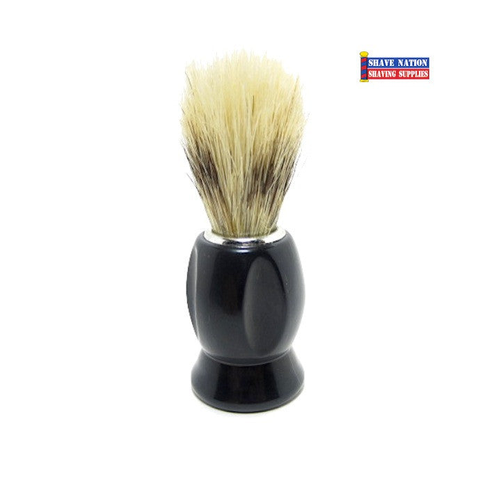 Diane Horse Hair Brush with Black Plastic Handle